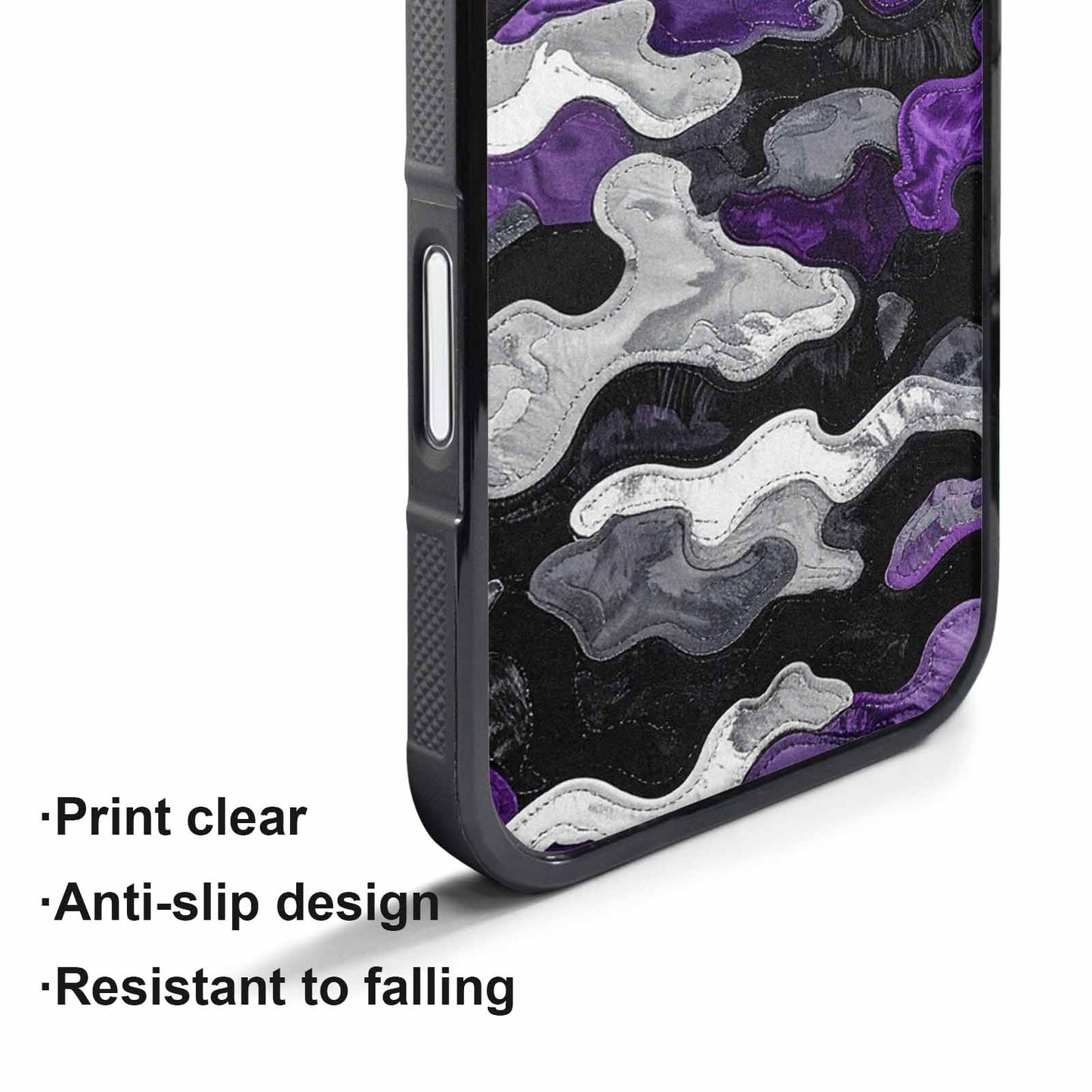 iPhone 17 Pro Max Case — Vivid Camo Asexual Camo, Custom Print Case Cover