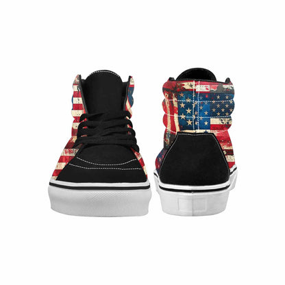 WOMEN'S American Flag Stars High Top Canvas Dreamcore Shoes