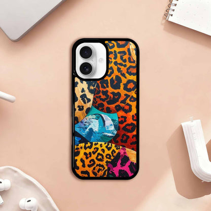 iPhone 17 Case — Full Color Vibrant Animal Print, Custom Print Case Cover