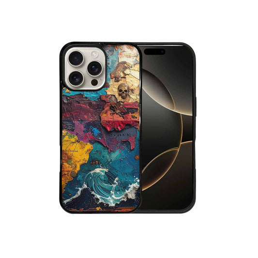 iPhone 16 Pro Max Case — Pirate Skull Flag Pirate Skull Flag, Custom Print Case Cover