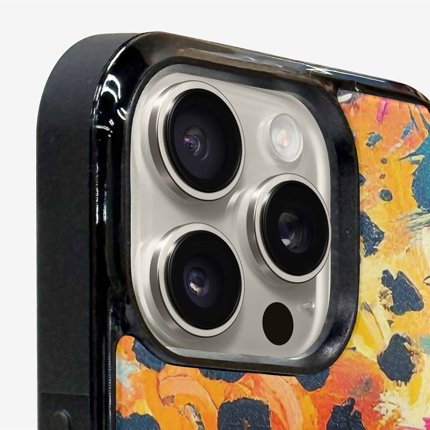 iPhone 16 Pro Max Case — Full Color Vibrant Animal Print Animal, Custom Phone Case