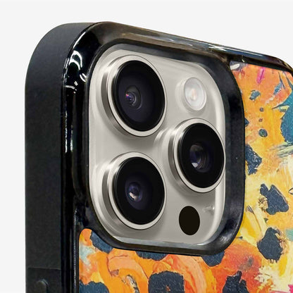 iPhone 16 Pro Max Case — Full Color Vibrant Animal Print Animal, Custom Phone Case