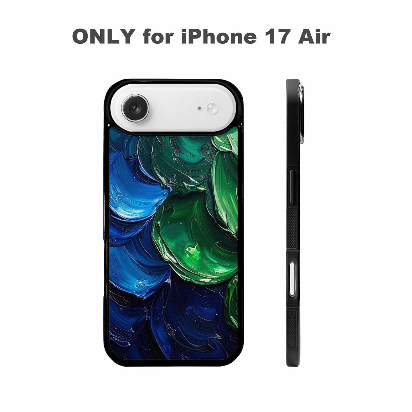 iPhone 17 Air Case — Seamless Tileable Pattern Of Overlapping Tie, Custom Print Case Cover