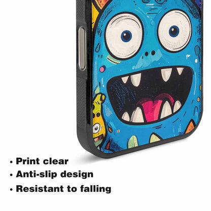 iPhone 16 Pro Case — Goofy Cartoon Monster, Custom Printed Phone Case