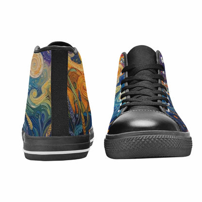 MEN'S Blend All Versions High Top Canvas Grunge Shoes