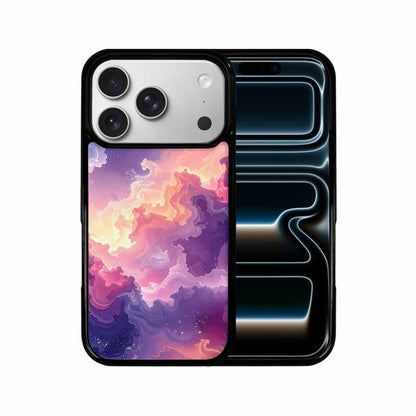 iPhone 17 Pro Case — Seamless Tileable Pattern Of Overlapping Galaxy, Custom Designed Case Cover