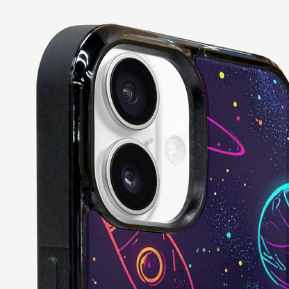 iPhone 16 Case — Space Galaxy Astronaut, Custom Made Phone Cover