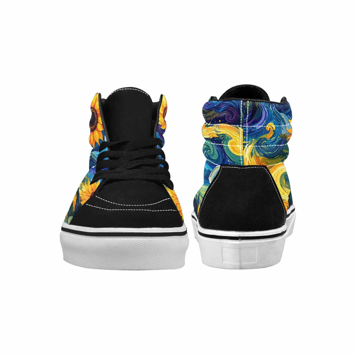 WOMEN'S Blend All Versions High Top Canvas Grunge Shoes