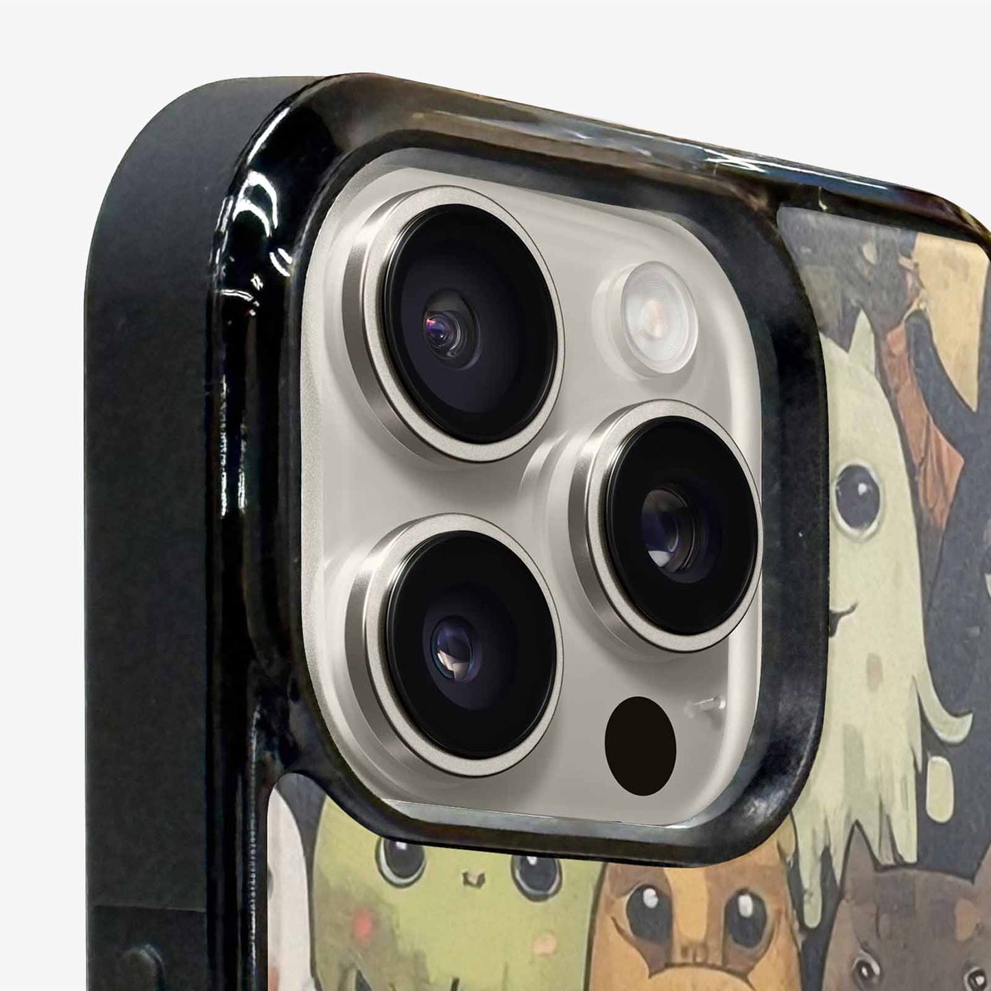 iPhone 15 Pro Max Case — Monsters Camomonsters Pattern 6oy Personalized Phone, Original Design Phone Case