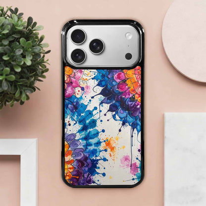 iPhone 17 Pro Max Case — Tie Dye Swirls (black Tie Dye, Custom Phone Case
