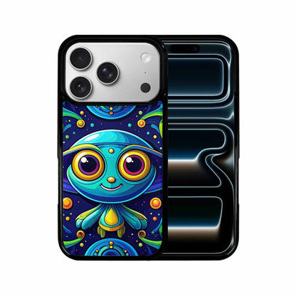 iPhone 17 Pro Case — Alien Ufo Cartoon Art Pattern Alien, Custom Made Phone Cover