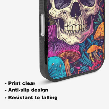 iPhone 16 Case — Mushroom Skull Custom, Original Design Phone Case