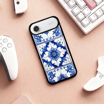 iPhone 17 Air Case — Mexican Talavera Tile Pattern Floral, Custom Print Case Cover