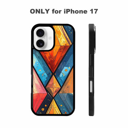 iPhone 17 Case — Vintage Summer Diamond Retro Vintage, Customized Protective Case