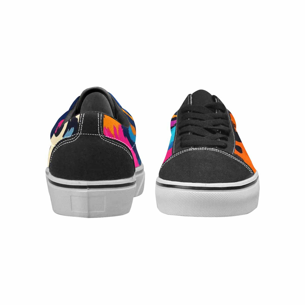 WOMEN'S Full Color Vibrant Animal Lace-Up Canvas Dreamcore Shoes