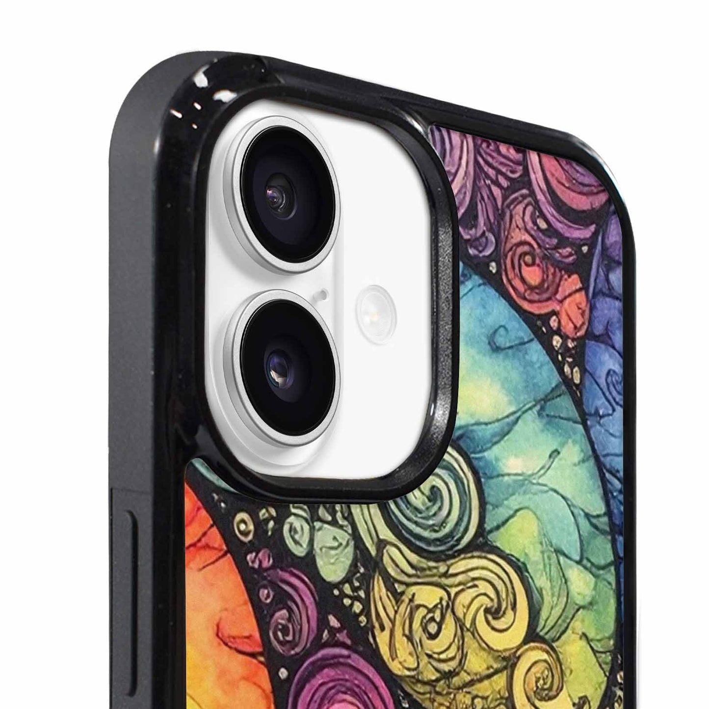 iPhone 17 Case — Tie Dye Swirls (black Tie Dye, Unique Phone Case Design