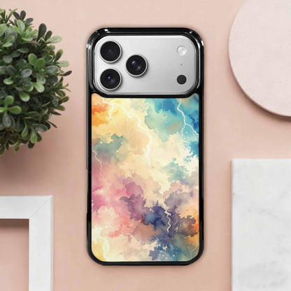 iPhone 17 Pro Max Case — Vintage Spring Lightning Retro Vintage, Original Design Phone Case