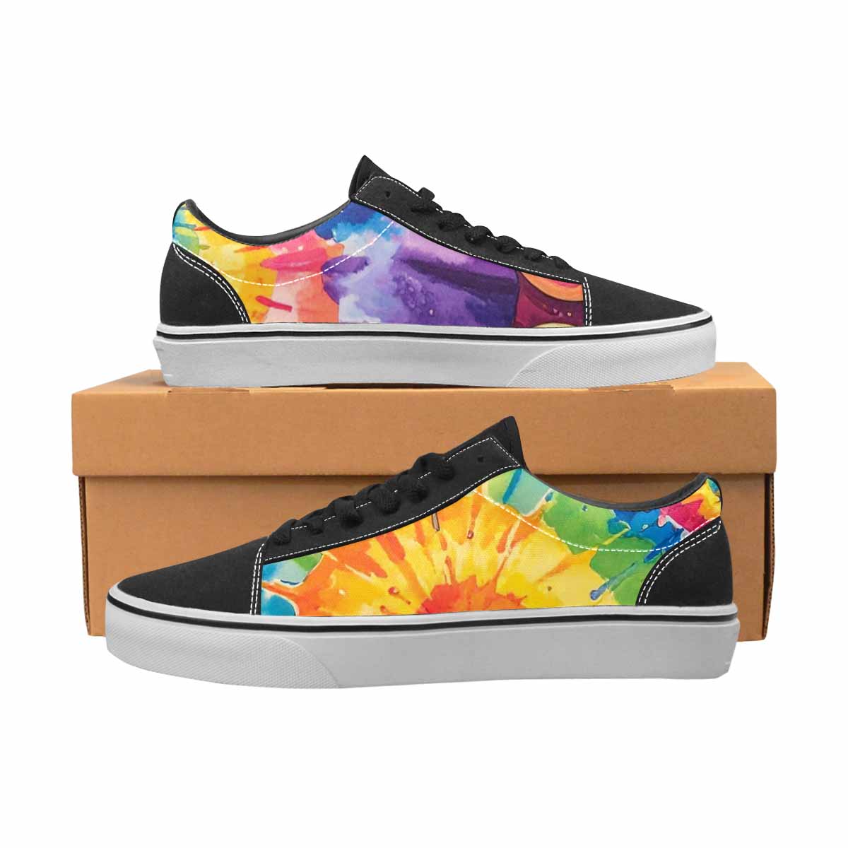 WOMEN'S Smiley Facessmiley Faces  Lace-Up Canvas Dreamcore Shoes