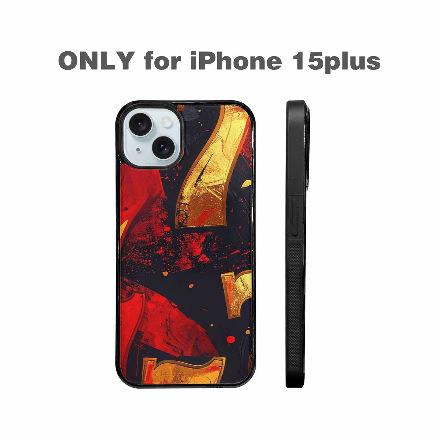 iPhone 15 Plus Case — Dice And Casino Pattern Seamless Repeat, Custom Designed Case Cover