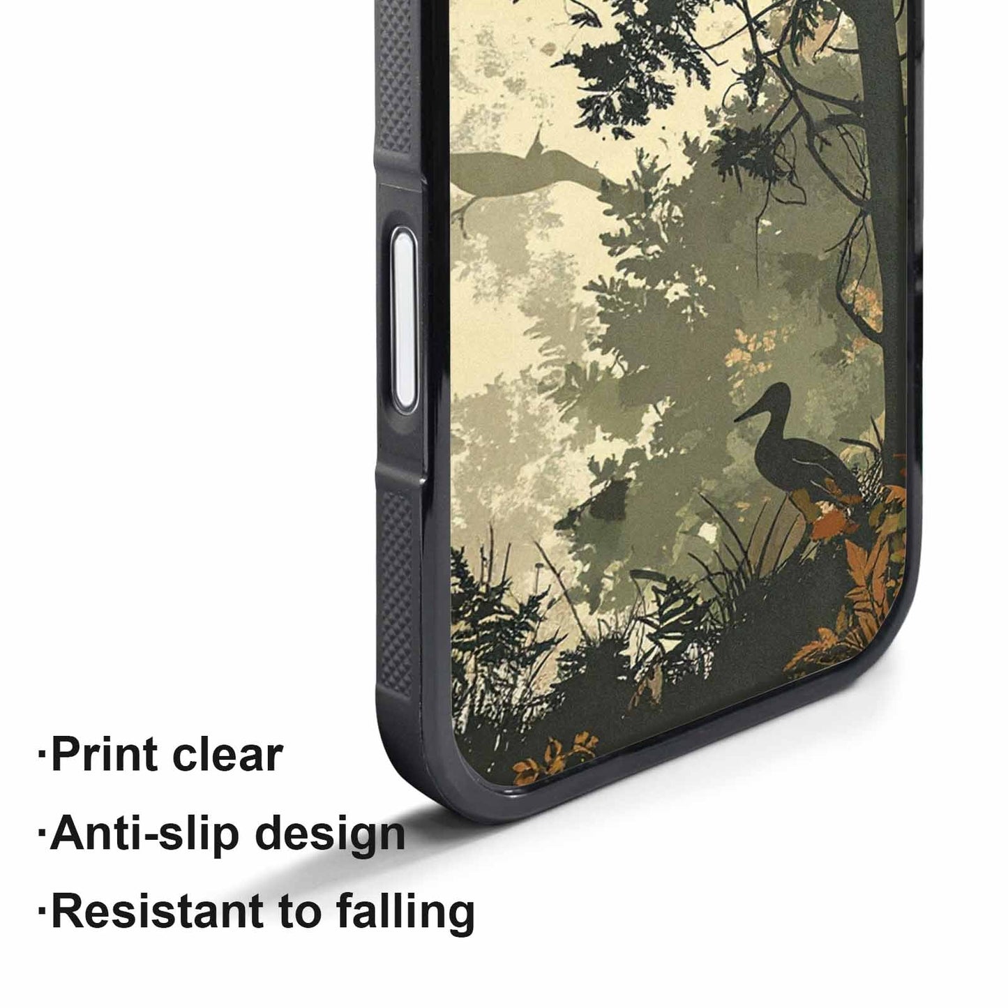 iPhone 17 Air Case — Hunting Camouflage Pattern With Deer Camo, Custom Print Case Cover