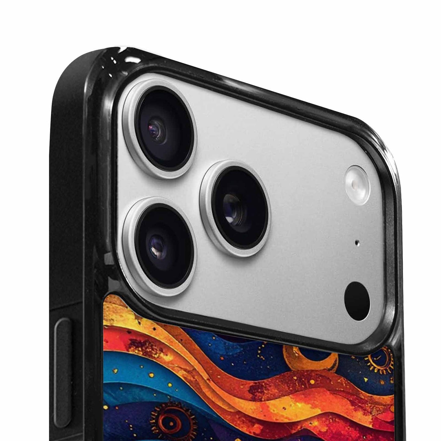 iPhone 17 Pro Case — Steampunk Galaxy Art Seamless Pattern Galaxy, Original Design Phone Case