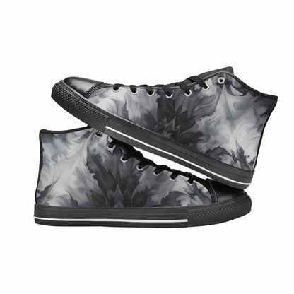 WOMEN'S Tie Dye - High Top Canvas Grunge Custom Sneakers