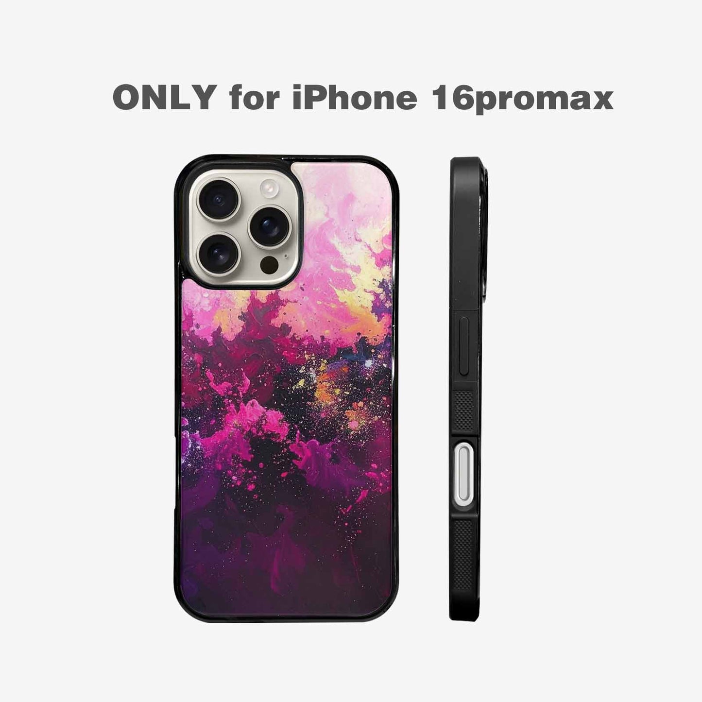 iPhone 16 Pro Max Case — Galaxy Nebula Galaxy Nebula Burs, Custom Phone Case