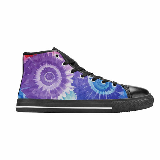 MEN'S Tie Dye Swirl High Top Canvas Dreamcore Shoes