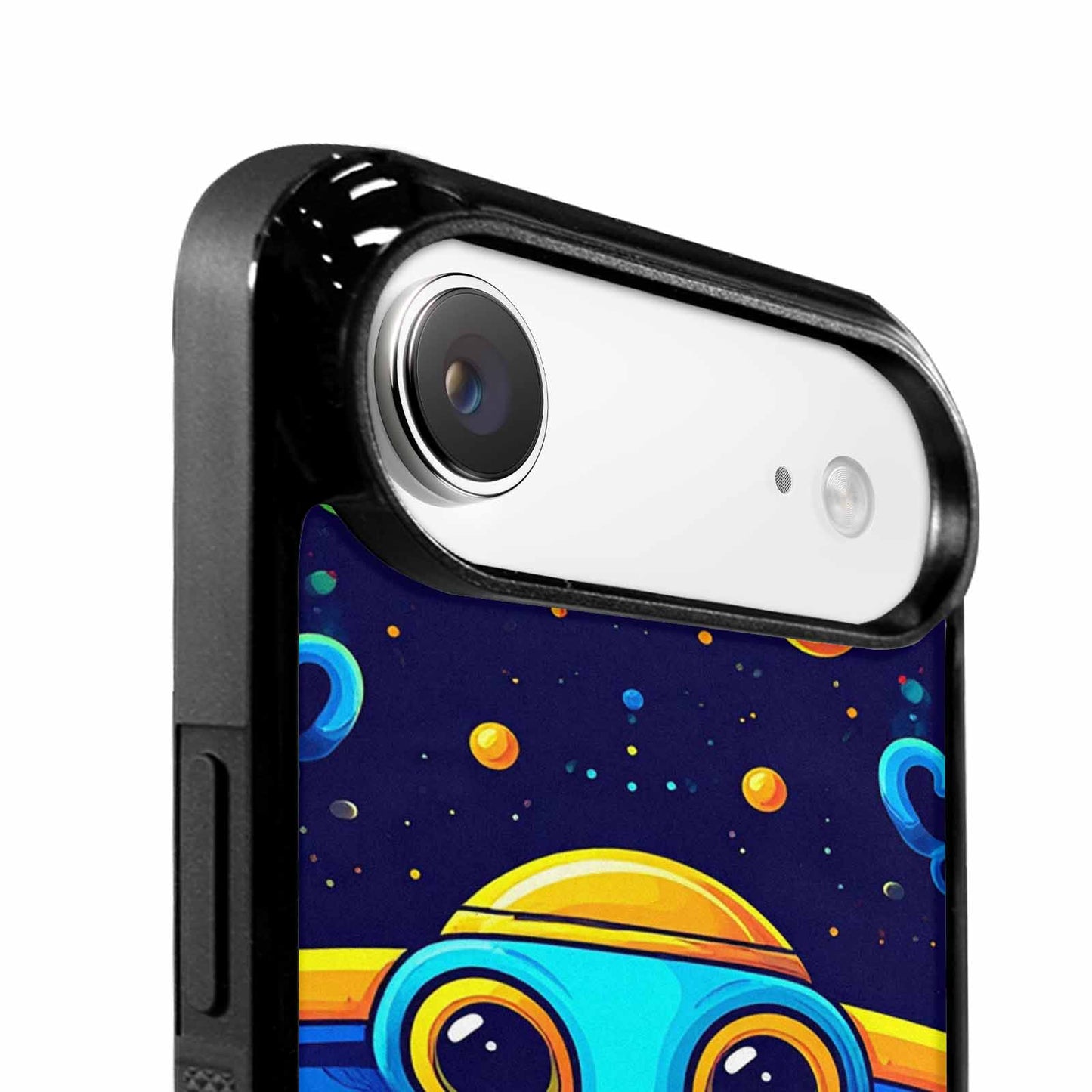 iPhone 17 Air Case — Alien Ufo Cartoon Art Pattern Alien, Unique Phone Case Design