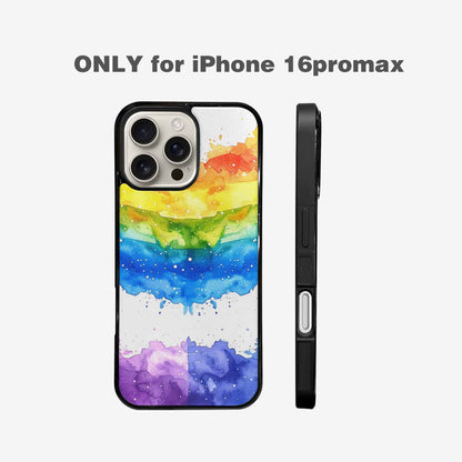 iPhone 16 Pro Max Case — Watercolor Splash Abstract Pattern Seamless Repeat, Custom Designed Case Cover