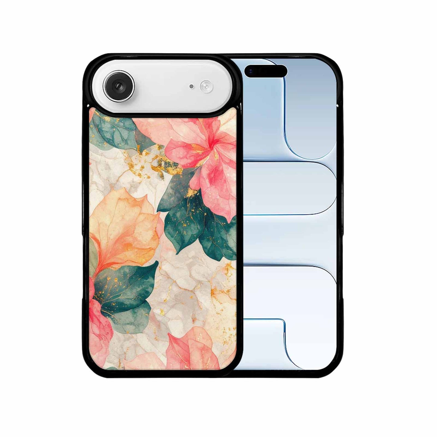 iPhone 17 Air Case — Marble Floral Art Seamless Pattern Floral, Original Design Phone Case