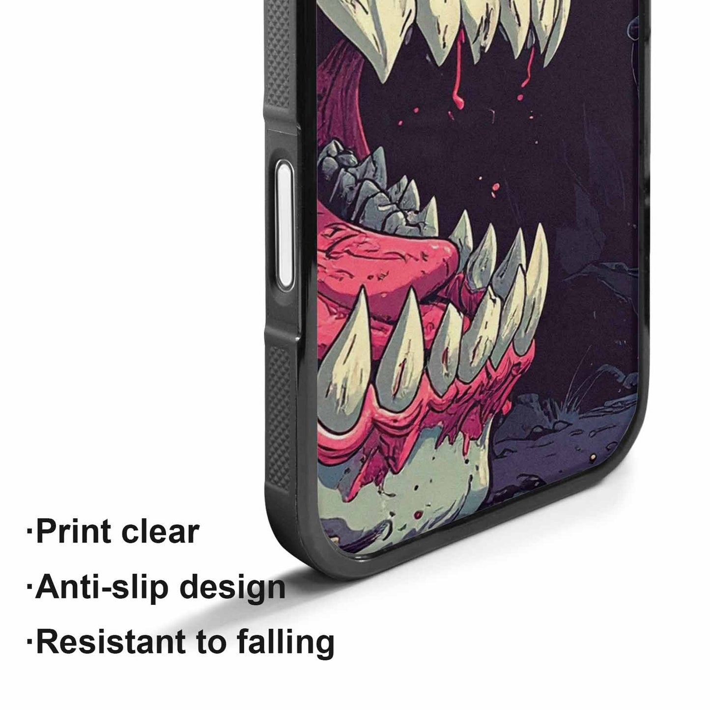 iPhone 17 Case — Skull Dark Art Gothic Print Gothic, Custom Made Phone Cover