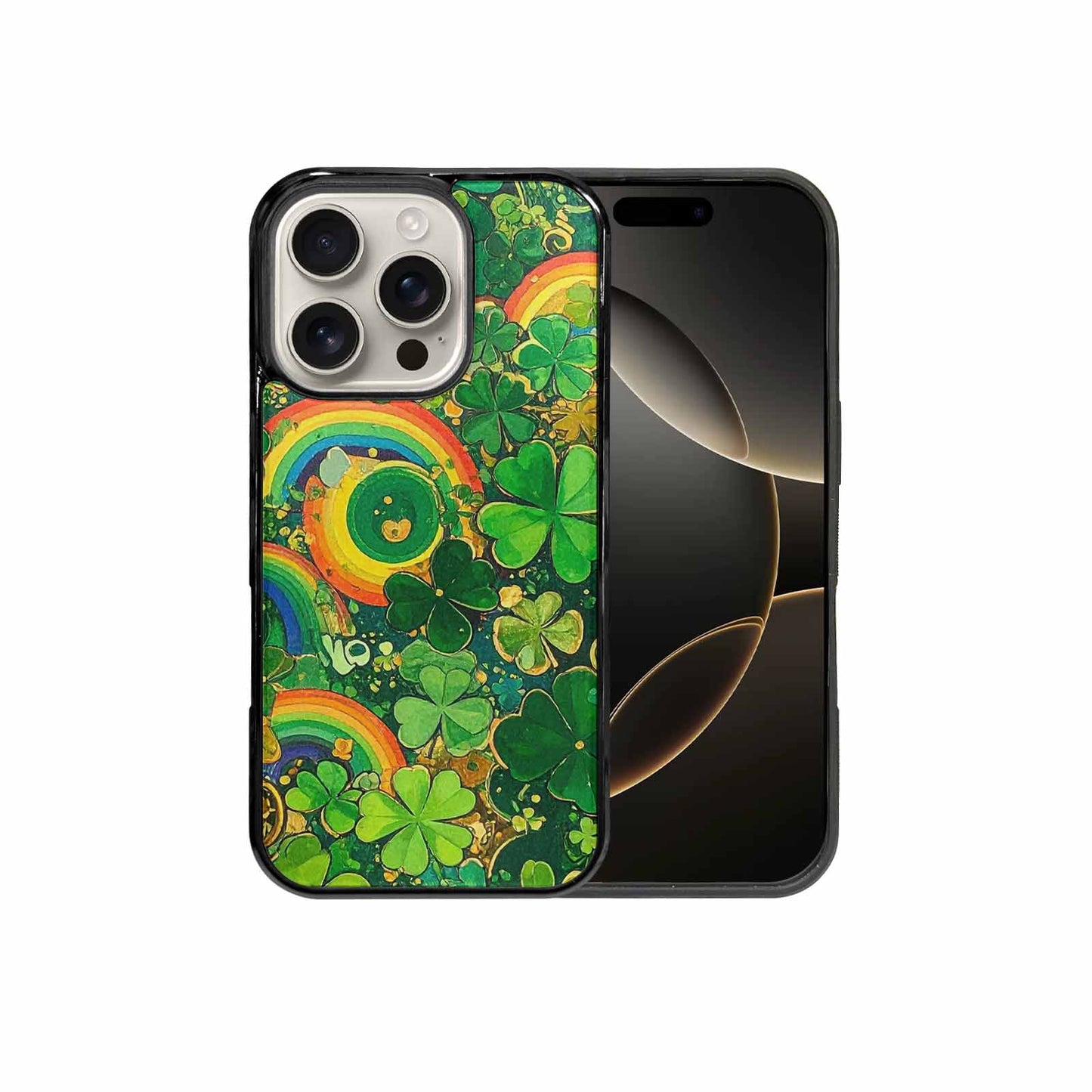 iPhone 16 Pro Case — St Patrick\'s Clover St Patrick\'s Clover, Custom Printed Phone Case