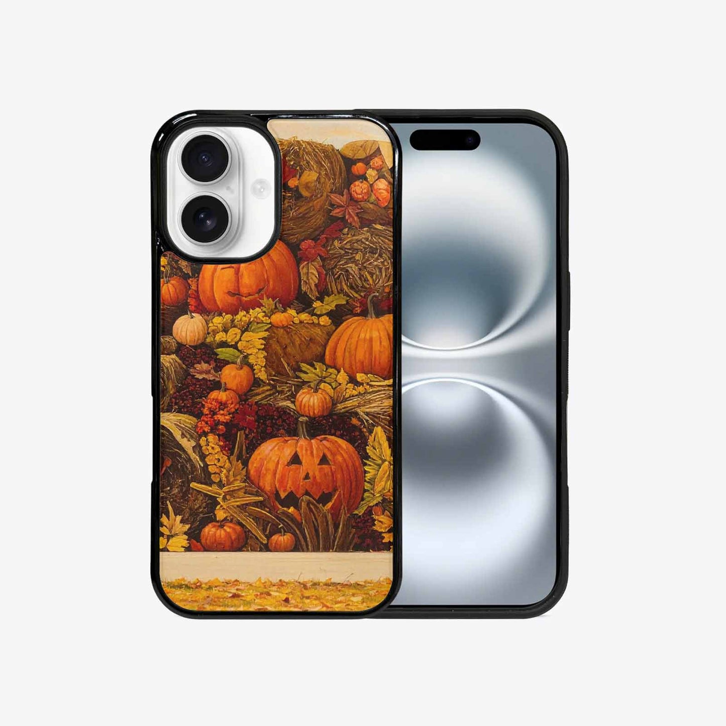 iPhone 16 Case — Autumn Pumpkin Patch Autumn Pumpkin Patch, Custom Print Case Cover