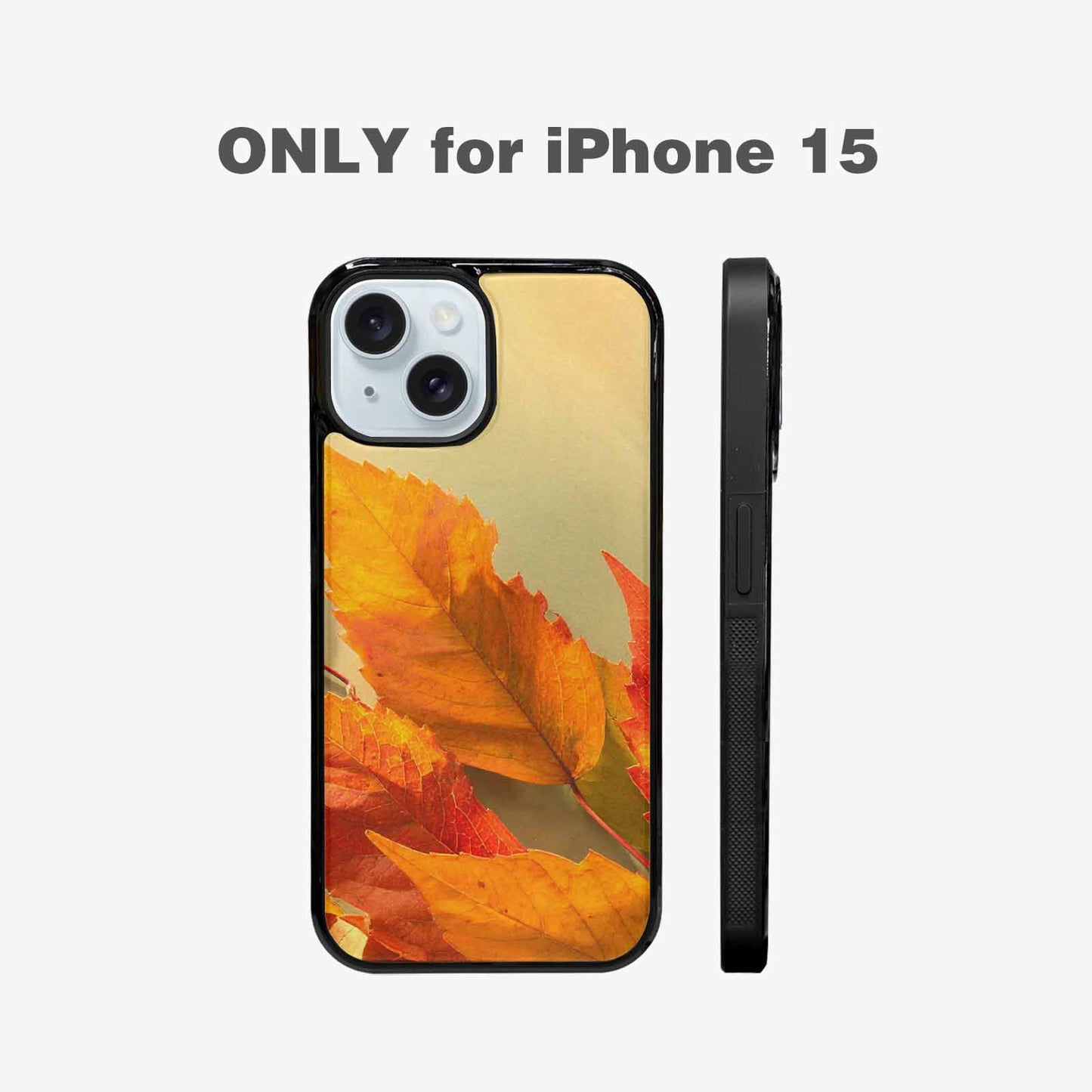 iPhone 15 Case — Autumn Leaves, Custom Phone Case