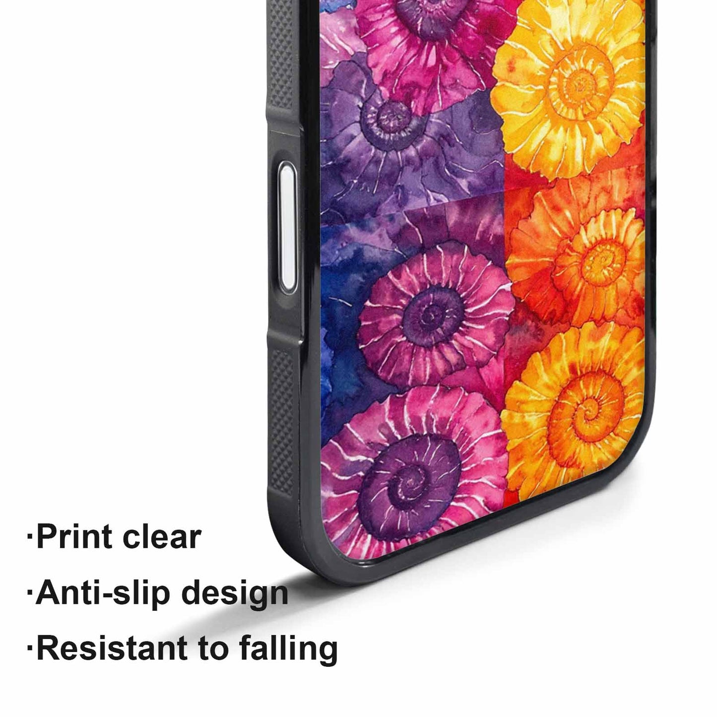 iPhone 17 Air Case — Small Tie Dye Swirl Pattern Tie, Custom Printed Phone Case