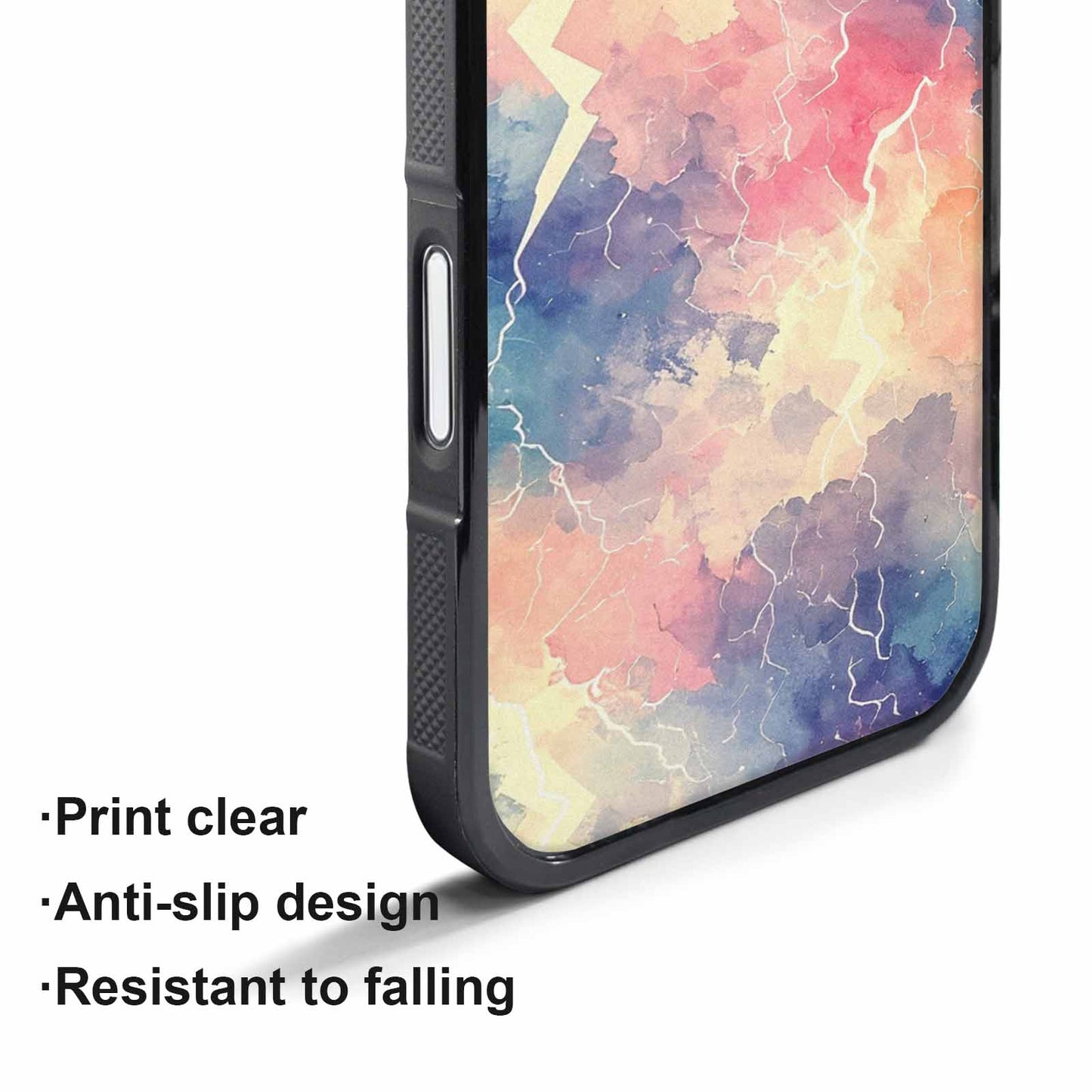iPhone 17 Pro Max Case — Vintage Spring Lightning Retro Vintage, Customized Protective Case