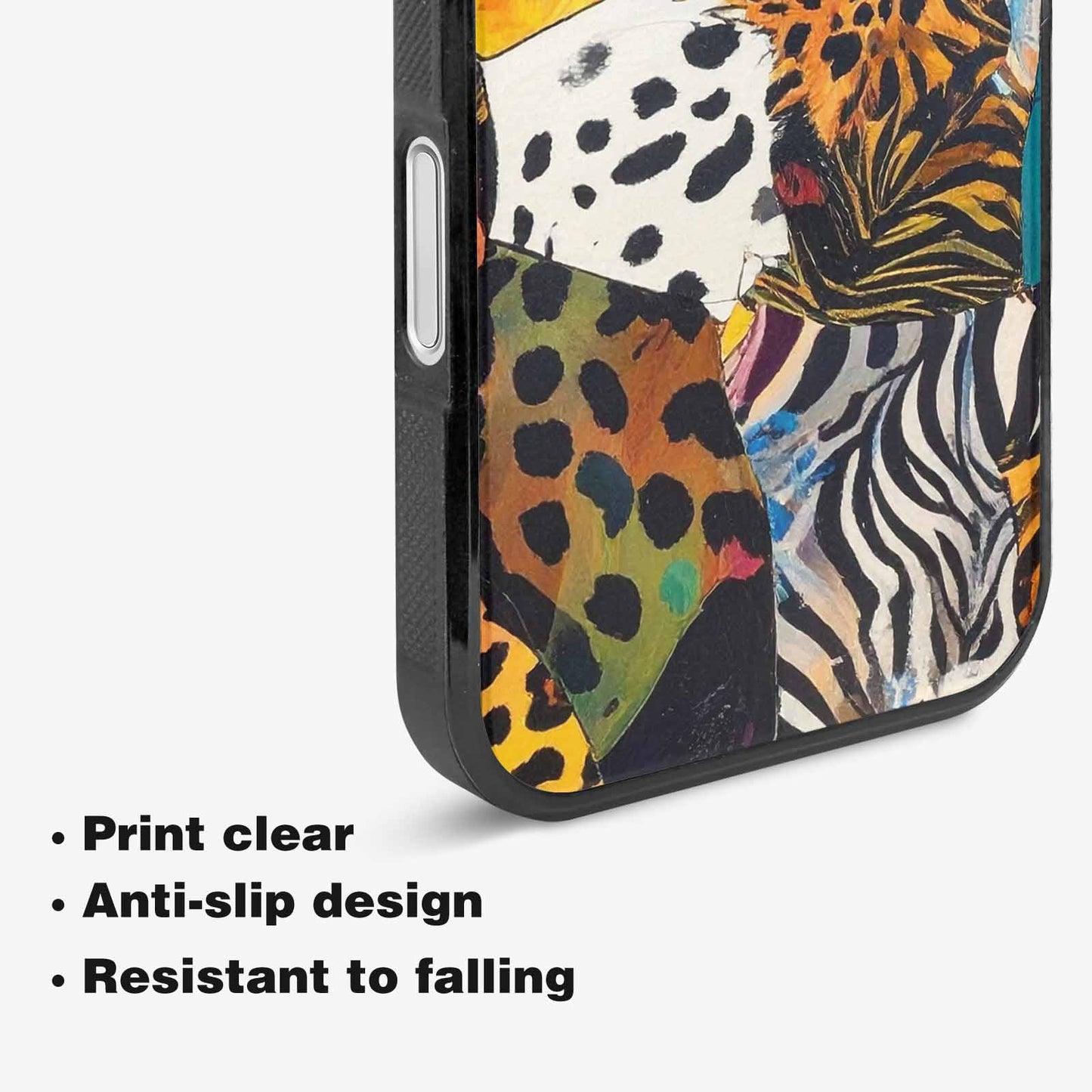 iPhone 16 Plus Case — Full Color Vibrantanimal Print A Ekr, Customized Protective Case