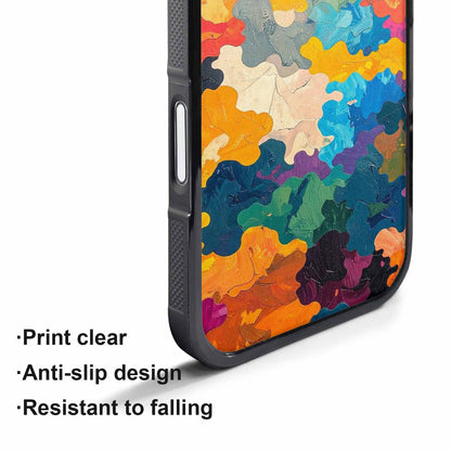 iPhone 17 Pro Max Case — Camo Patches Full Color Camo, Personalized Phone Case