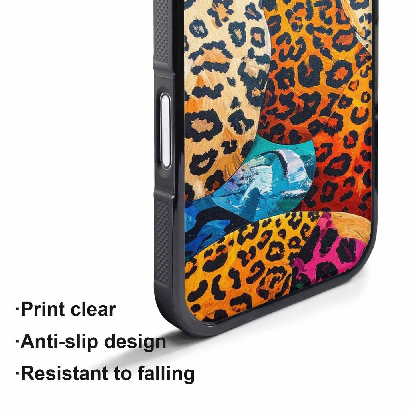iPhone 17 Pro Max Case — Full Color Vibrant Animal Print, Customized Protective Case