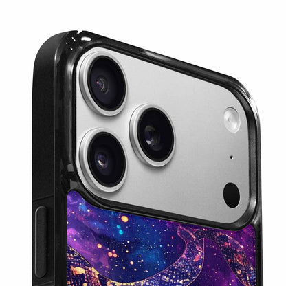 iPhone 17 Pro Max Case — Galaxy Snake Print Galaxy Space, Custom Designed Case Cover