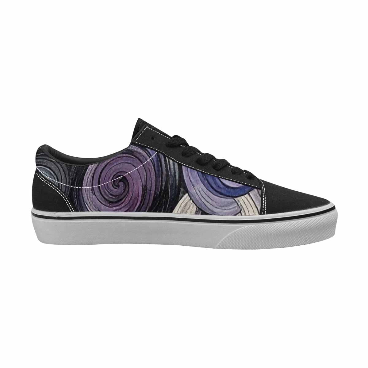 WOMEN'S Tie Lace-Up Canvas Dark Academia Sneakers
