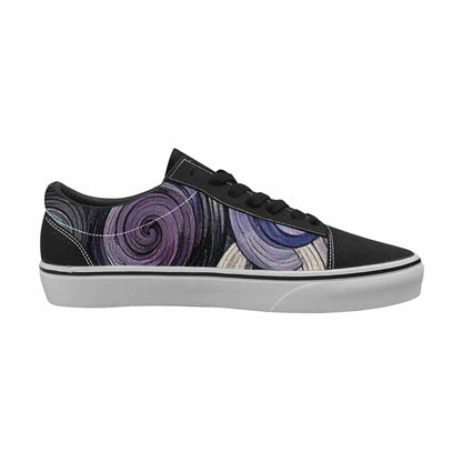 WOMEN'S Tie Lace-Up Canvas Dark Academia Sneakers
