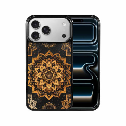 iPhone 17 Pro Max Case — Small Mandala Pattern, Randomly Floral, Unique Phone Case Design