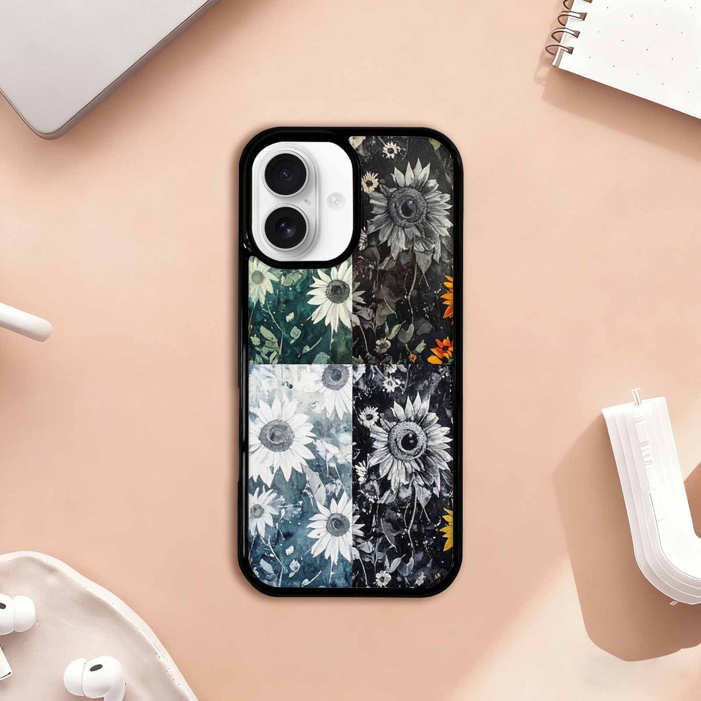 iPhone 17 Case — Blend Melt Them Together Floral, Custom Made Phone Cover