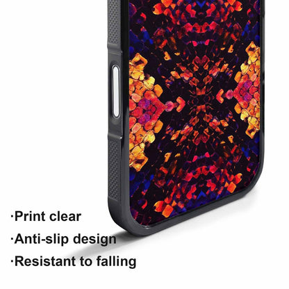 iPhone 17 Pro Case — Snake Print Dark Seamless Pattern Animal, Original Design Phone Case