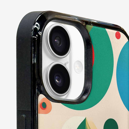iPhone 16 Plus Case — 1960s Mod Cartoon Art Pattern, Custom Printed Phone Case
