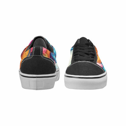 WOMEN'S Ice Cream Monsters  Lace-Up Canvas Aesthetic Custom Shoes