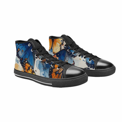 MEN'S Butterfly Wing High Top Canvas Dreamcore Sneakers