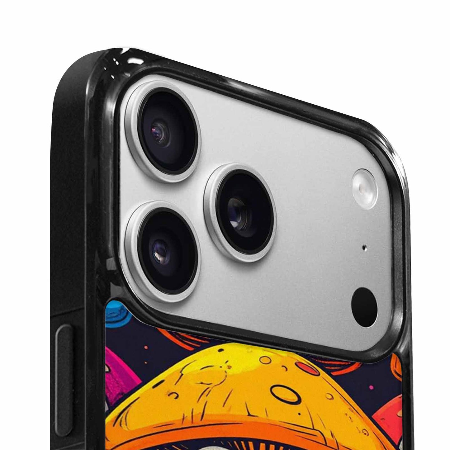 iPhone 17 Pro Case — Retro Mushroom Cartoon Art Pattern Retro, Custom Designed Case Cover